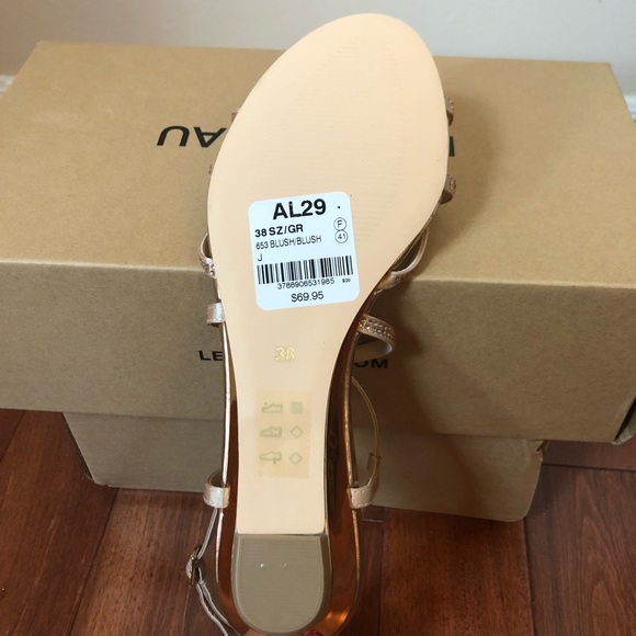 Blush Strapy Sandals - Picture 4 of 6